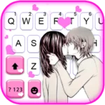 Logo of Couple Kiss Love Theme android Application 